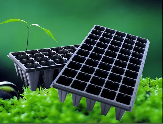 Pet Seeding Trays Plug Seed Starting Grow Germination Tray for Planting 