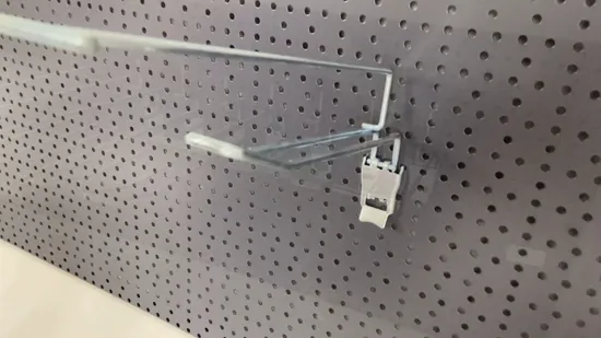 Four DIP Coated Hanging Wire Mesh Storage Baskets for Pegboard/Gridwall/Slatwall 