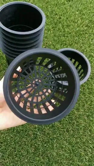 Garden Greenhouse Hydroponics Tool Soilless Cultivation Plastic Plant Vegetable Mesh Cup Net Pot for Hydroponics