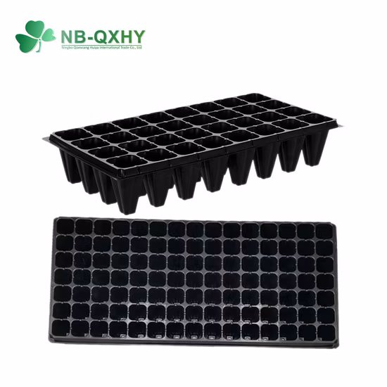 Wholesales Greenhouse Plastic Seedling Garden Vegetable Nursery Tray Pots
